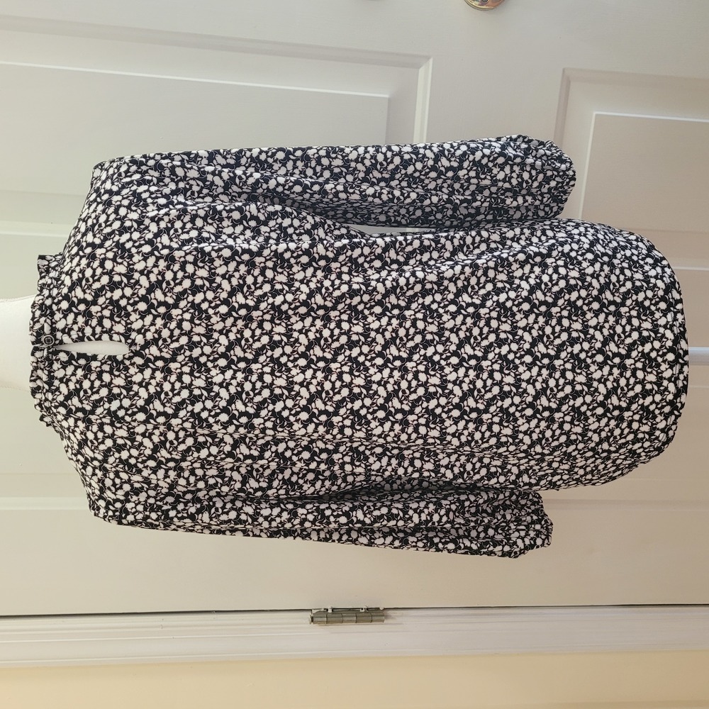 NWT Adrianna Papell 3/4 Bubble Sleeve Top Size S - Picture 4 of 13